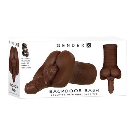 Gender X Backdoor Bash Stroker - Dark
