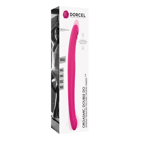 Dorcel Orgasmic Double Do 16.5' Thrusting Dong - Pink