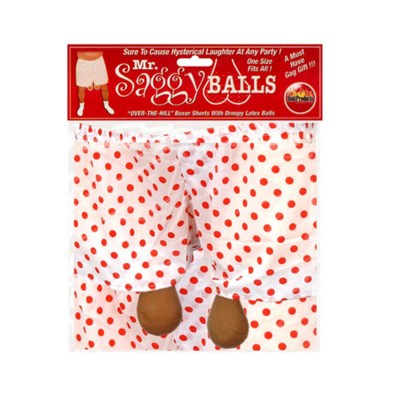 Mr Saggy Balls Over The Hill Boxers With Droopy Latex Balls