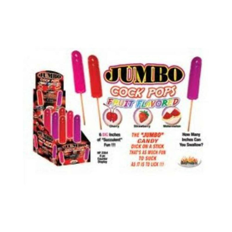 Jumbo Cock Fruit Pop Strawberry