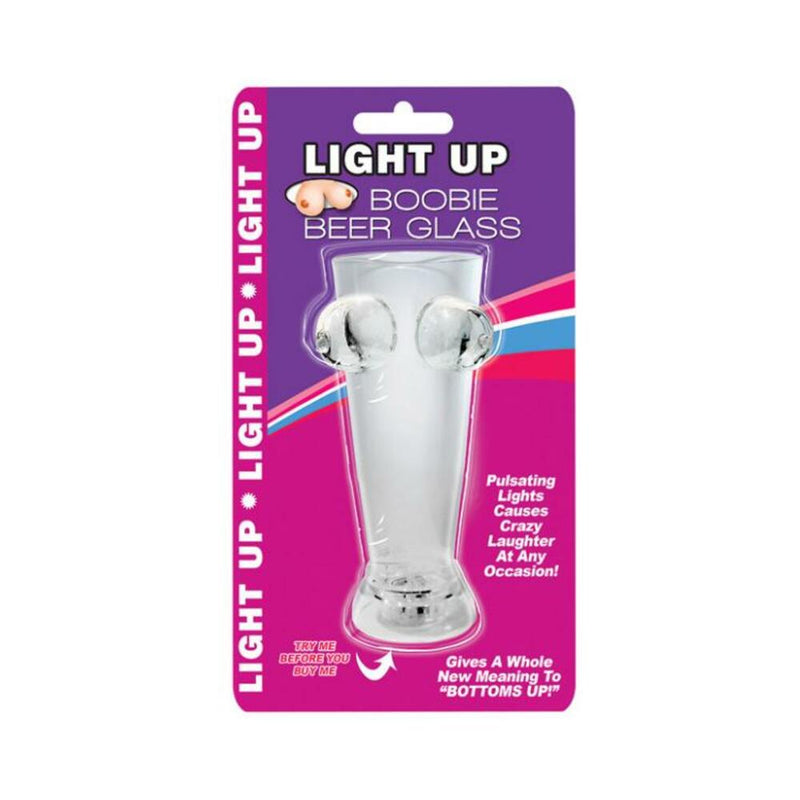 Light Up Boobie Beer Glass