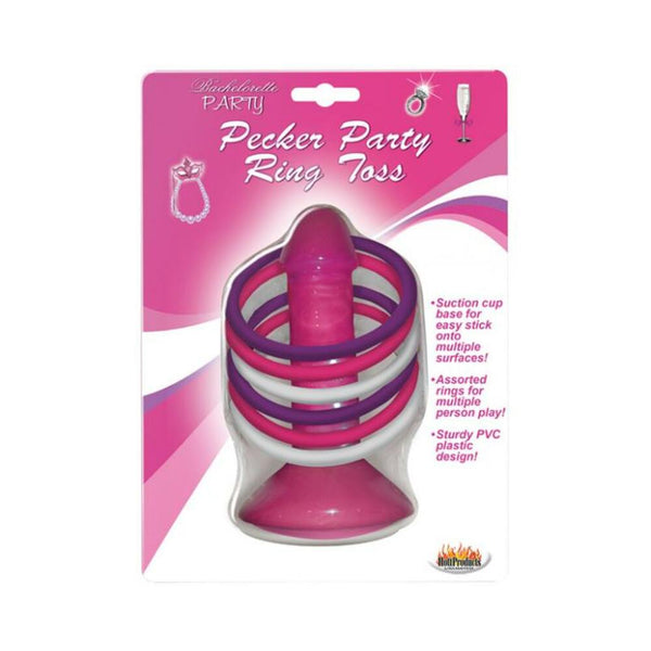 Pink Pecker Party Ring Toss Game