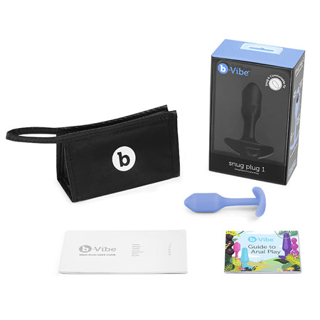 b-Vibe Weighted Snug Plug 1 - 55 g Violet