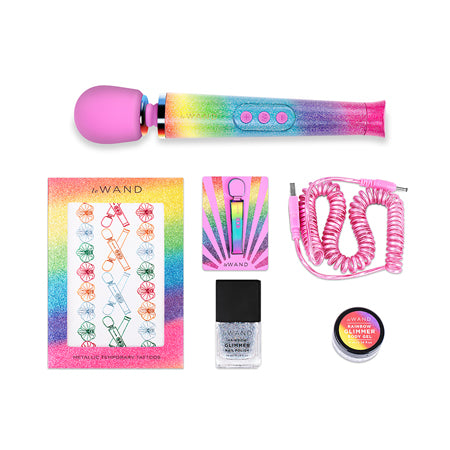 Le Wand Petite Rechargeable Vibrating Massager - Rainbow