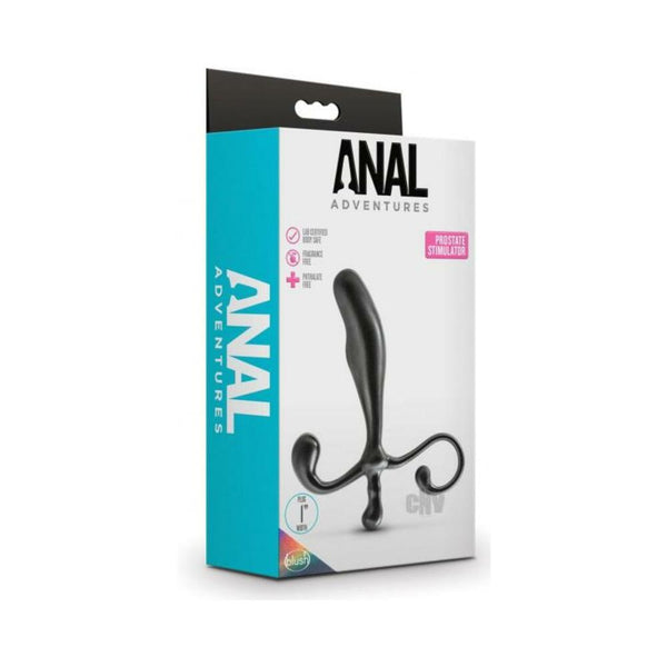 Blush Anal Adventures Prostate Stimulator - Black