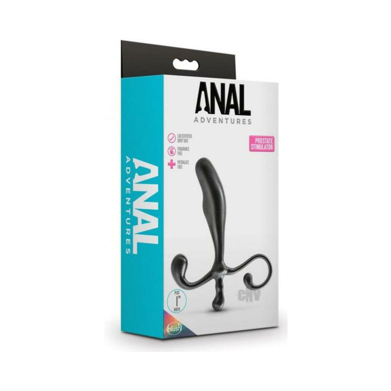 Blush Anal Adventures Prostate Stimulator - Black