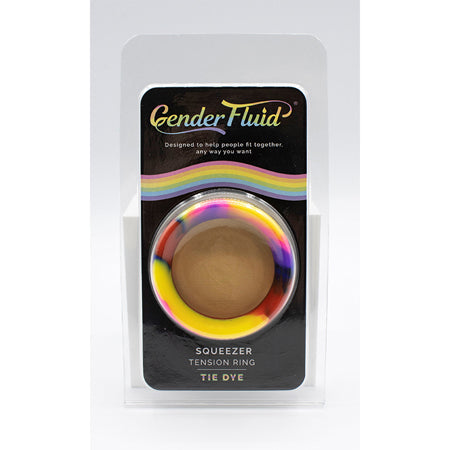 Gender Fluid Squeezer Tension Ring - Tie Dye
