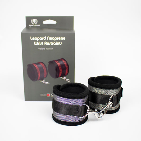 Wrist Restraints Neoprene Silver