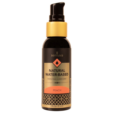 Sensuva Natural Water Based Personal Moisturizer - 2 oz Peach