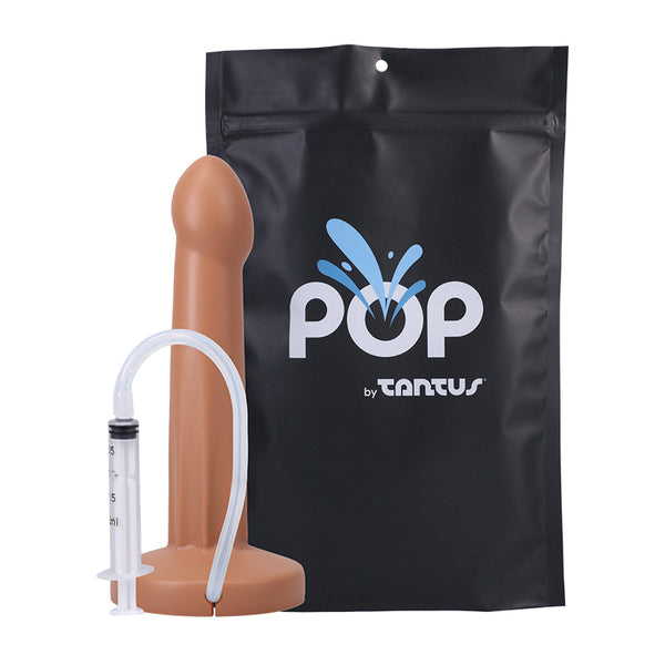 POP by TANTUS Squirting Dildo Honey  BAG