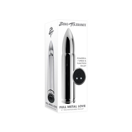 Zero Tolerance Full Metal Love Bullet - Chrome