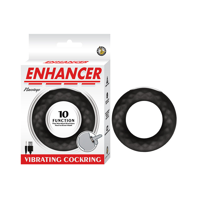 Enhancer Vibrating Cockring Black