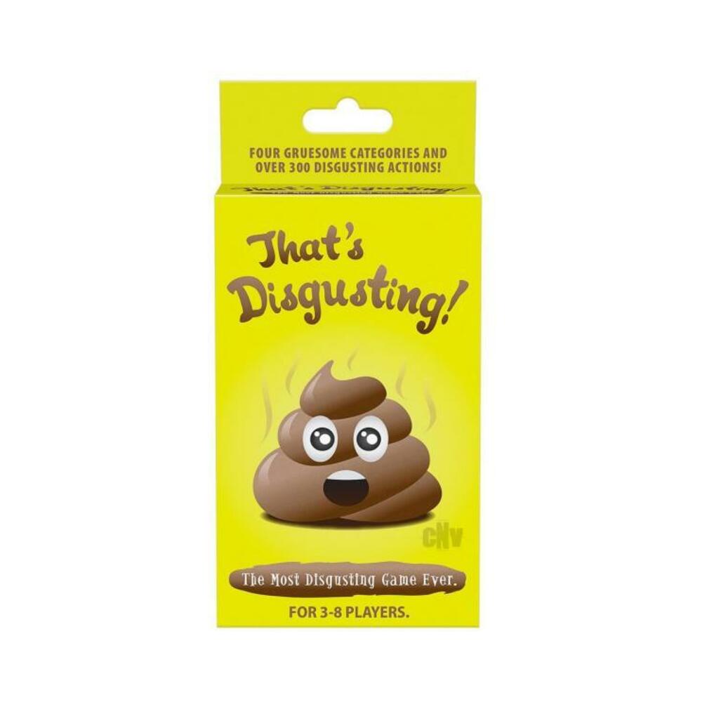 That's Disgusting! Drinking Game