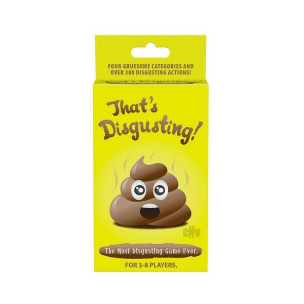 That's Disgusting! Drinking Game