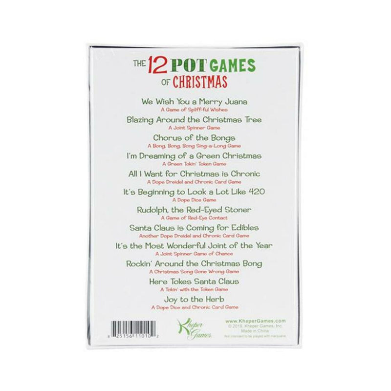The 12 Pot Games Of Christmas