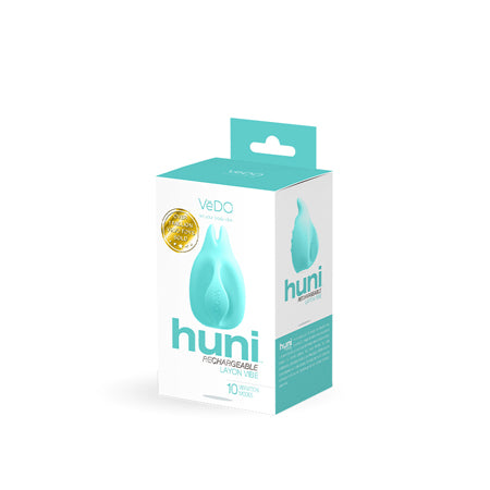 VeDO Huni Rechargeable Finger Vibe - Tease Me Turquoise