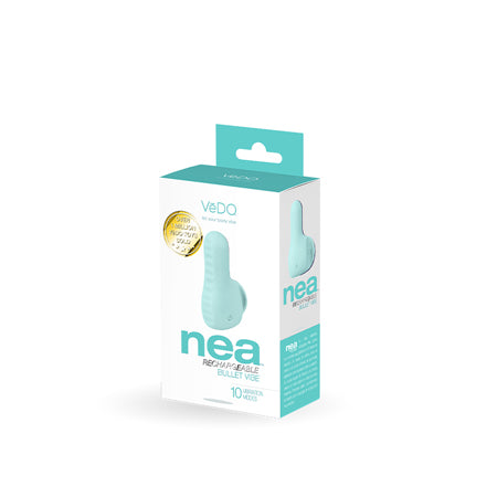 VeDO Nea Rechargeable Finger Vibe - Tease Me Turquoise
