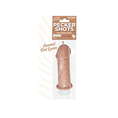 Pecker Shot Syringe - Brown
