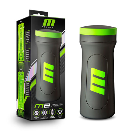 Blush M for Men M2 Superior Stroker - Black