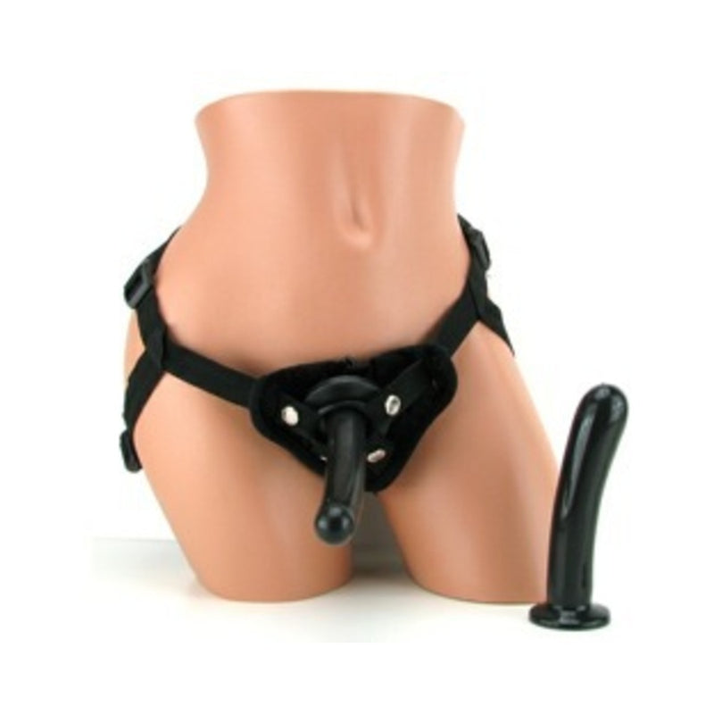 Tantus Bend Over Intermediate Harness Kit - Black
