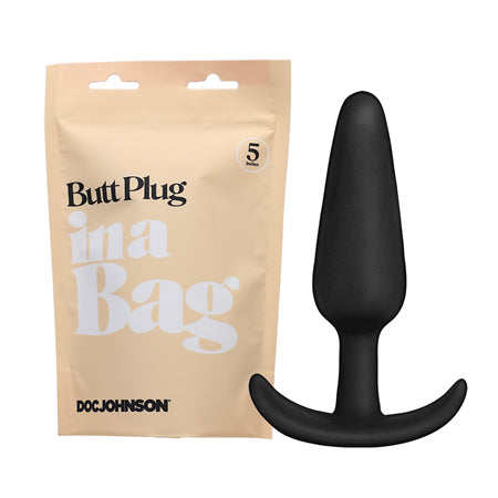 In A Bag 5' Butt Plug - Black