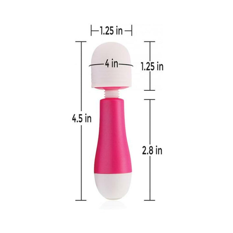 Fuzu Mini Rechargeable Travel Size Wand Pink