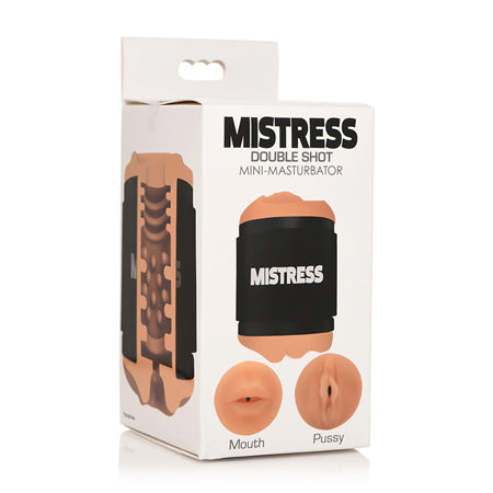 Curve Novelties Mistress Mini Double Stroker Mouth & Pussy - Medium