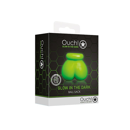 Shots Ouch Ball Sack - Glow in the Dark
