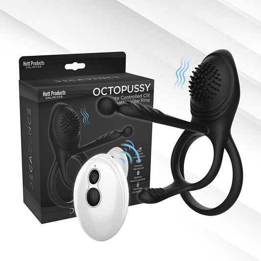 Decadence Octopussy CR/Clit/Anal Stim