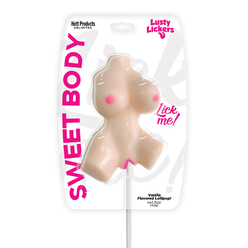 Lusty Lickers Female Torso Pop B.Scotch