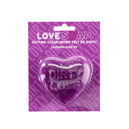 Heart Soap Dirty Love Lavender Scented