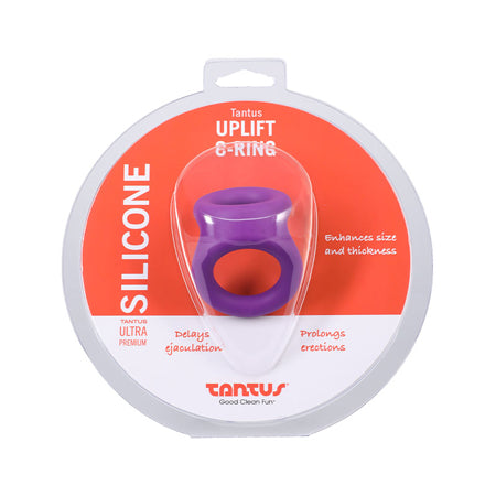 Tantus Uplift Silicone C Ring - Lilac