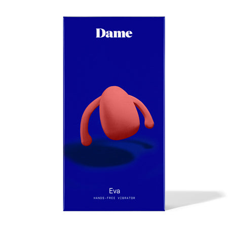 Dame Eva Hands Free Vibrator - Papaya