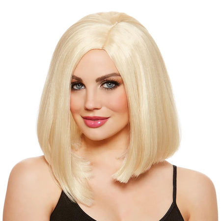 Blunt Bob Adjustable Wig - Blonde