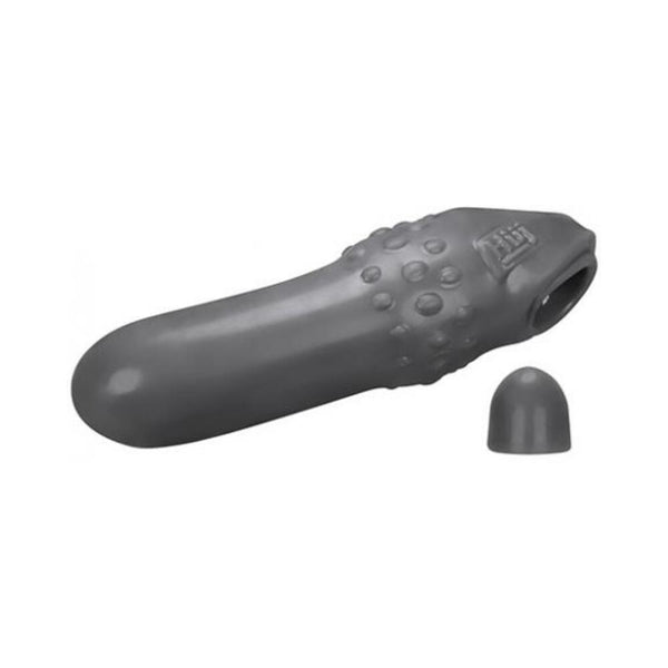 Hunkyjunk Swell Cock Sheath Stone Smoke Penis Sleeve