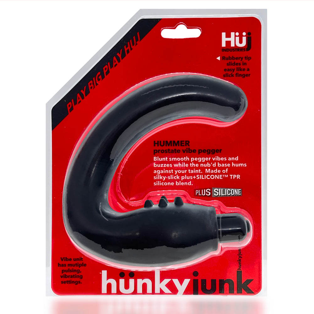 Hunky Junk Hummer Vibe Prostate Pegger - Tar
