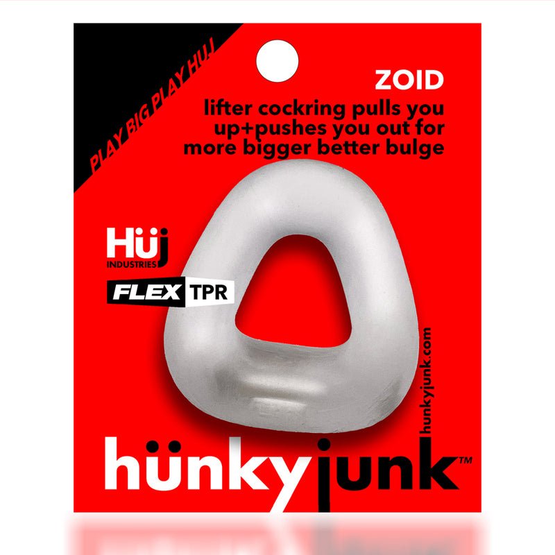 Hunky Junk Zoid Lifter Cockring - Clear Ice
