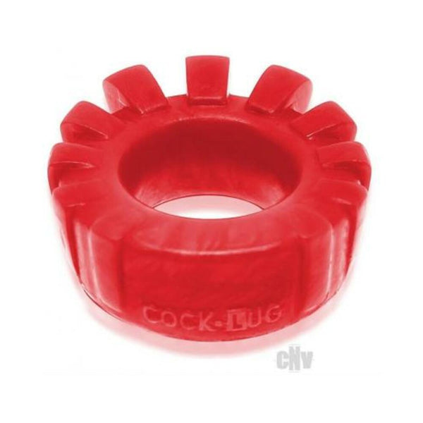 Oxballs Cock-lug Lugged Cockring Silicone Red