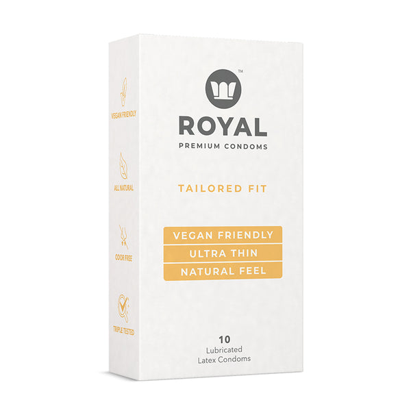 Royal Condom Tailrd Fit Vgn Condoms 10pk