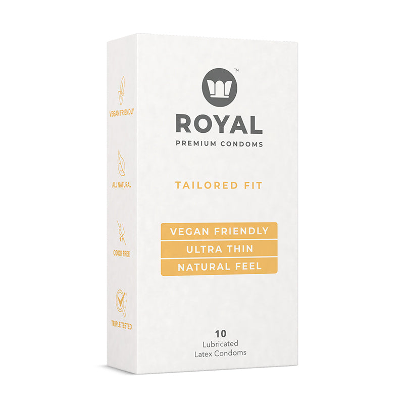 Royal Condom Tailrd Fit Vgn Condoms 10pk