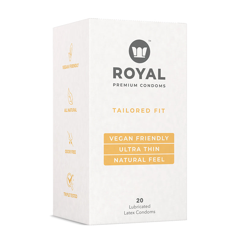 Royal Condom Tailrd Fit Vgn Condoms 20pk