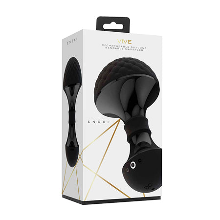 Vive Enoki Bendable Massager Black