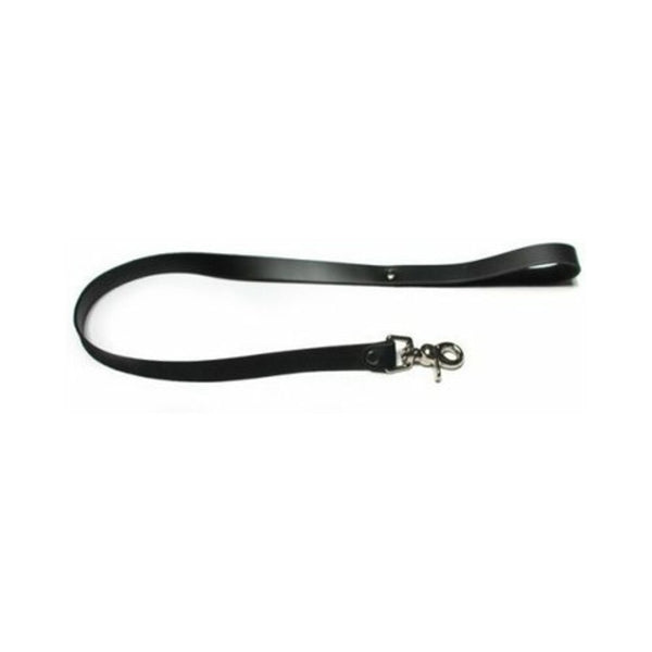 Kinklab Leather Leash Black