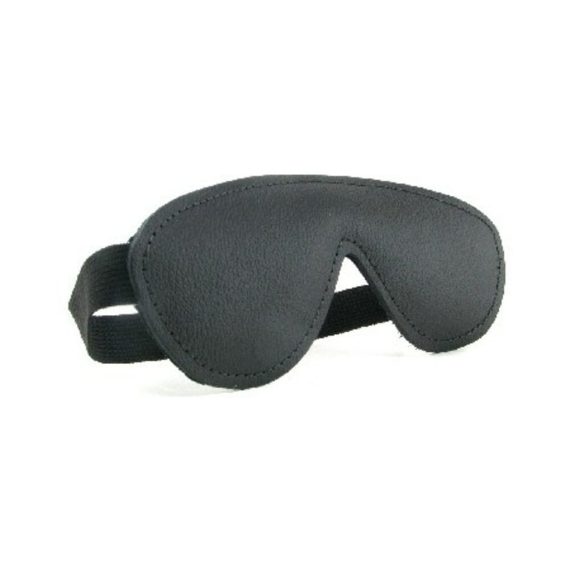 Non-Leather Padded Blindfold Black