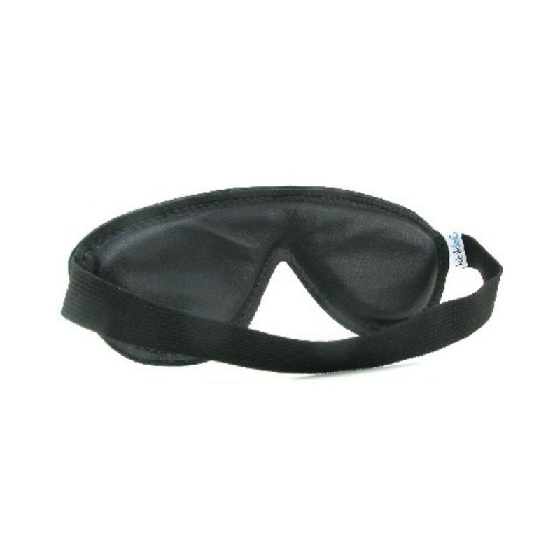 Non-Leather Padded Blindfold Black