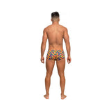 Pride Fest Contoured Pouch Mini Shorts Rainbow Lg