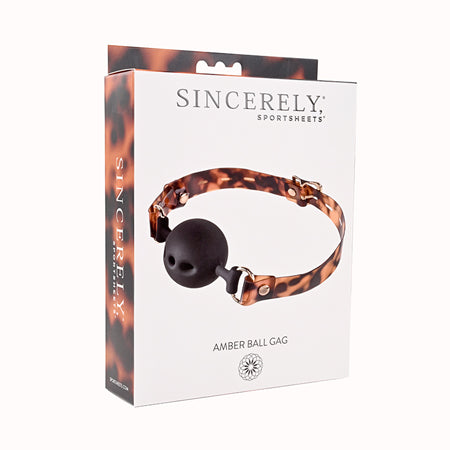 Sincerely Amber Ball Gag