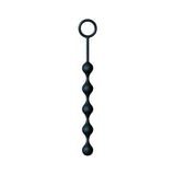 The Nines S Drops Silicone Anal Beads Black