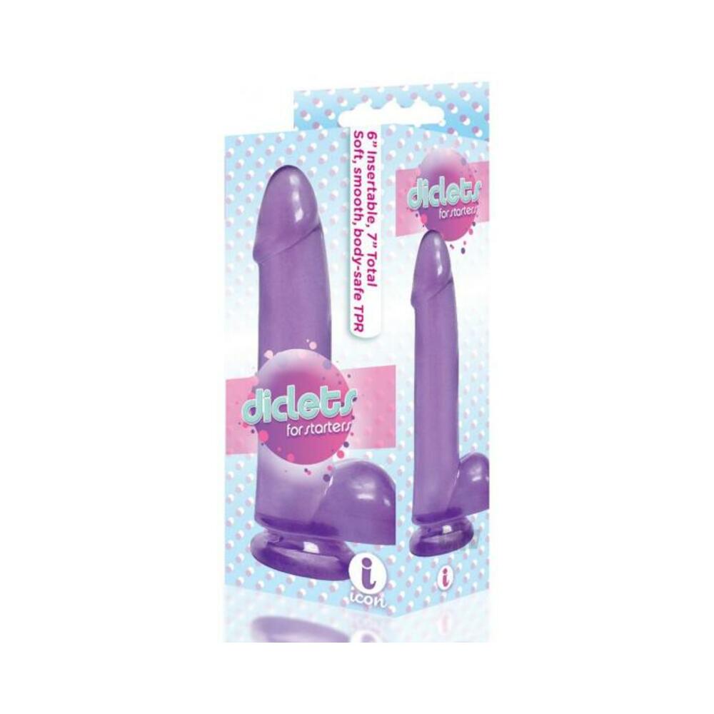 The 9's Diclets 7" Jelly Tpr Dong Purple