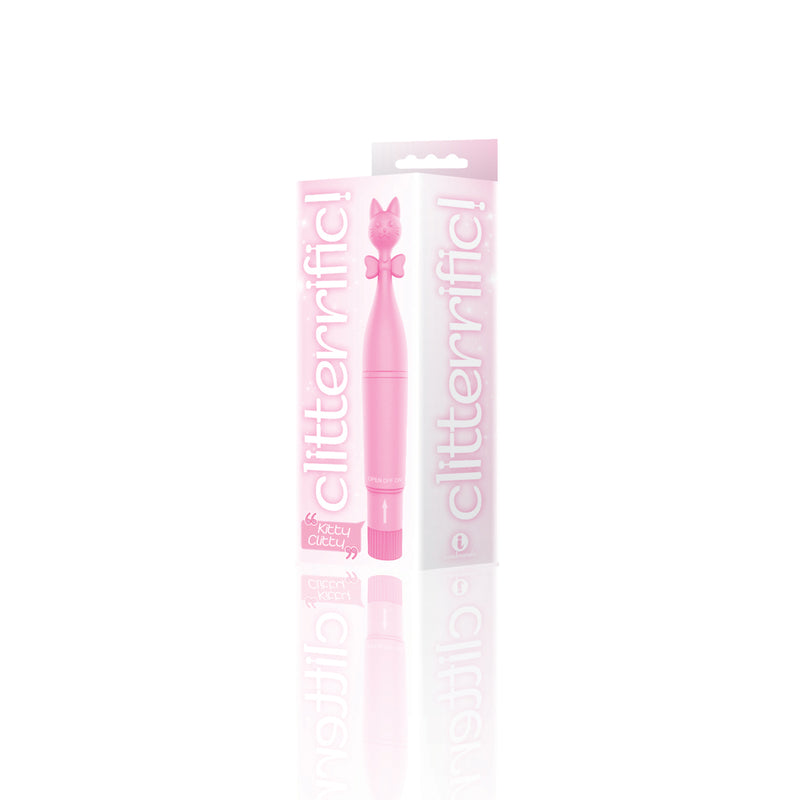 The 9's Clitterific! Kitty Clitty Clitoral Stimulator - Pink